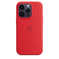 Силиконов гръб ТПУ High Quality Silicone Case за Apple iPhone 14 Pro червен 